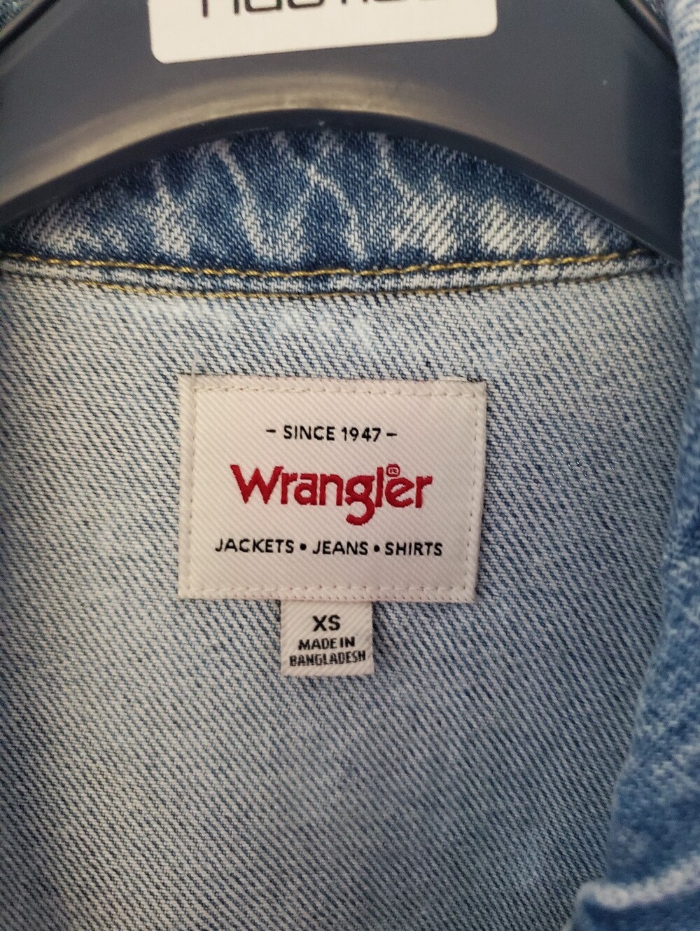 Wrangler Oversized Denim Jacket XS - Picture 3 of 4
